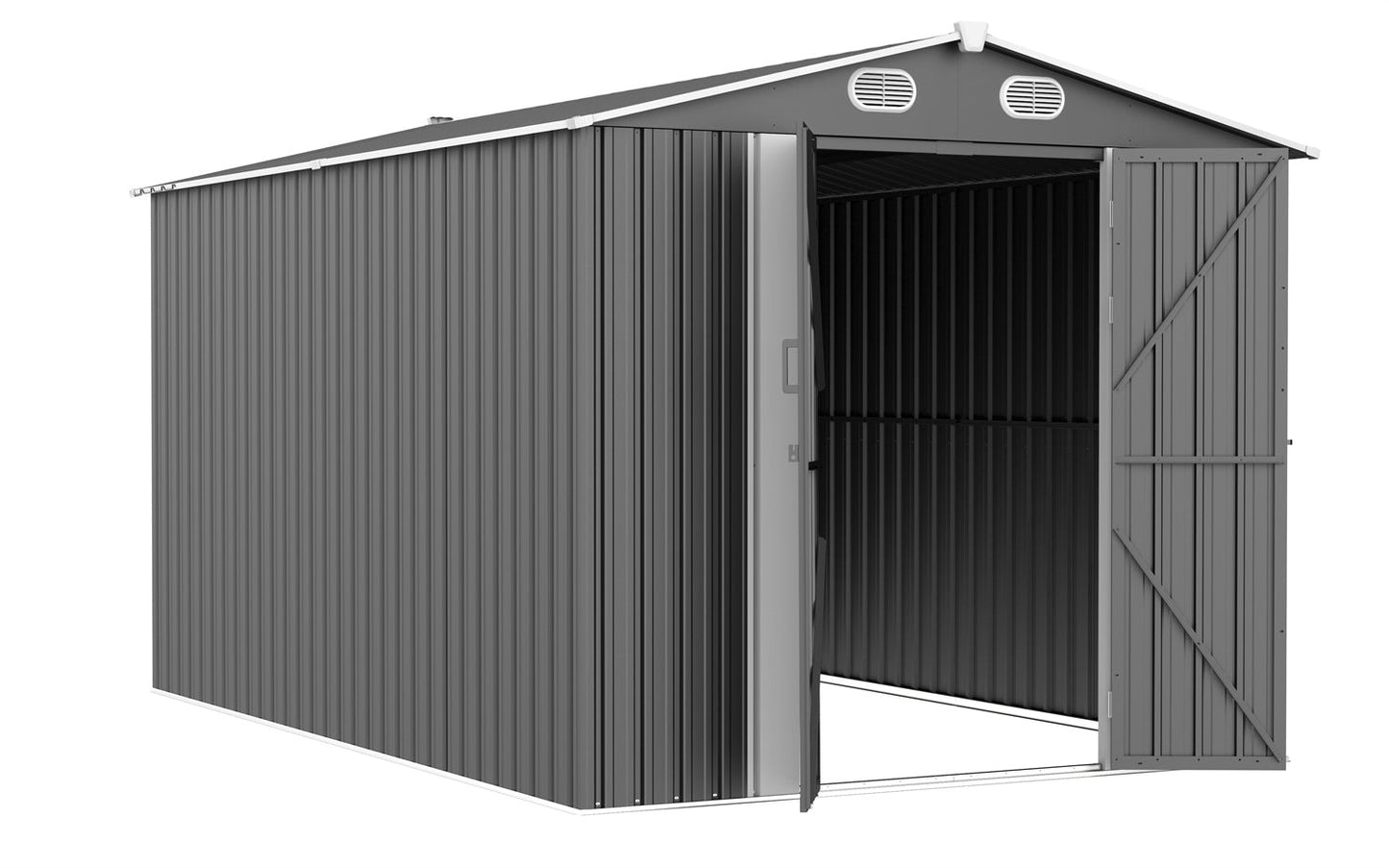 Garden Shed 12 x 8ft Shadow Grey