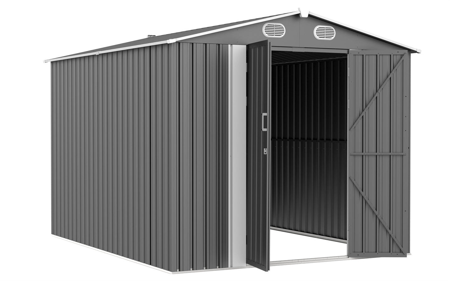 Garden Shed 10 x 8ft Shadow Grey